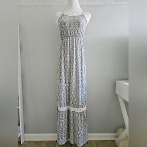 Boho Aztec Maxi Dress